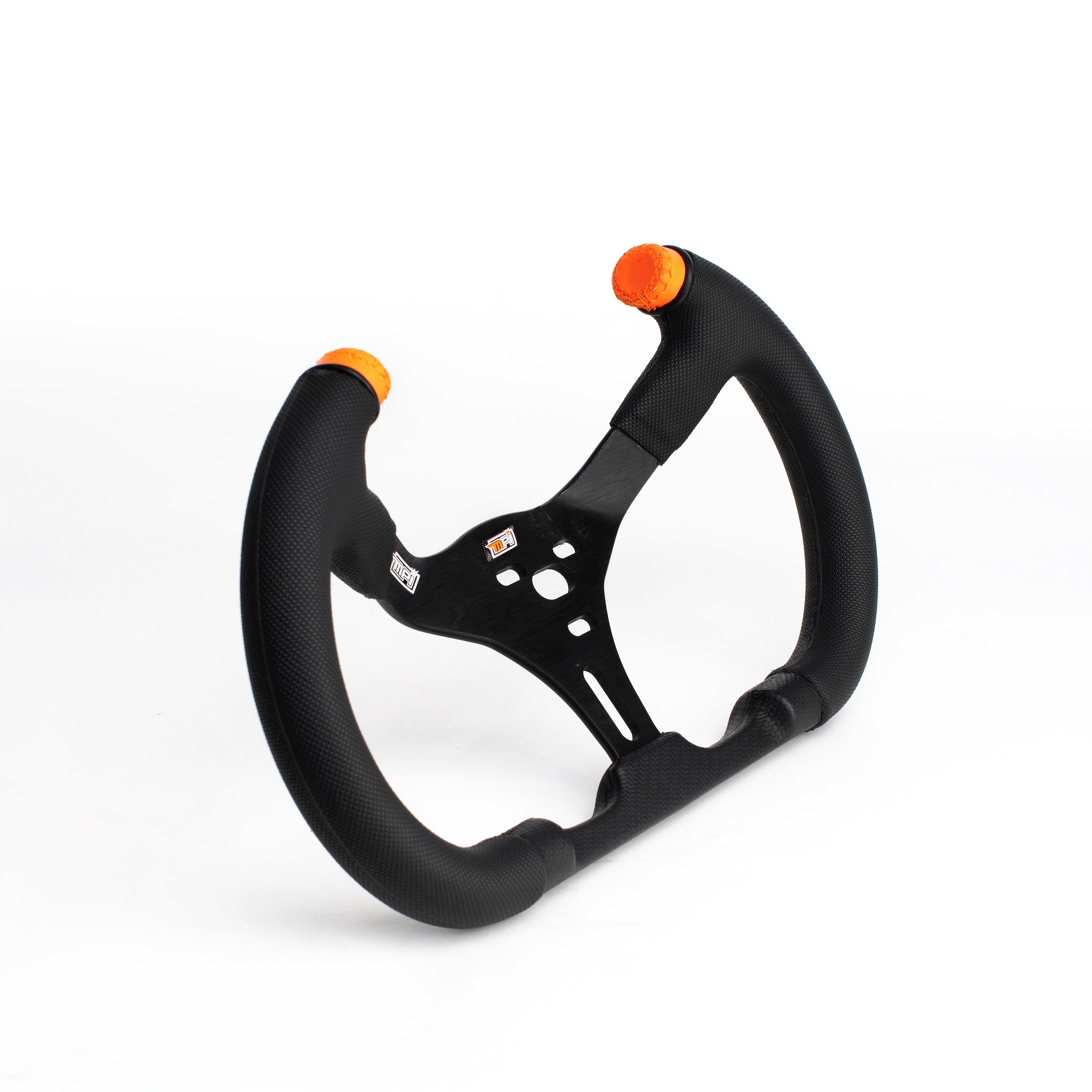 Tilted Flat Kart Wheel 13in With Open Top ALum Steering Wheels and Components MPI