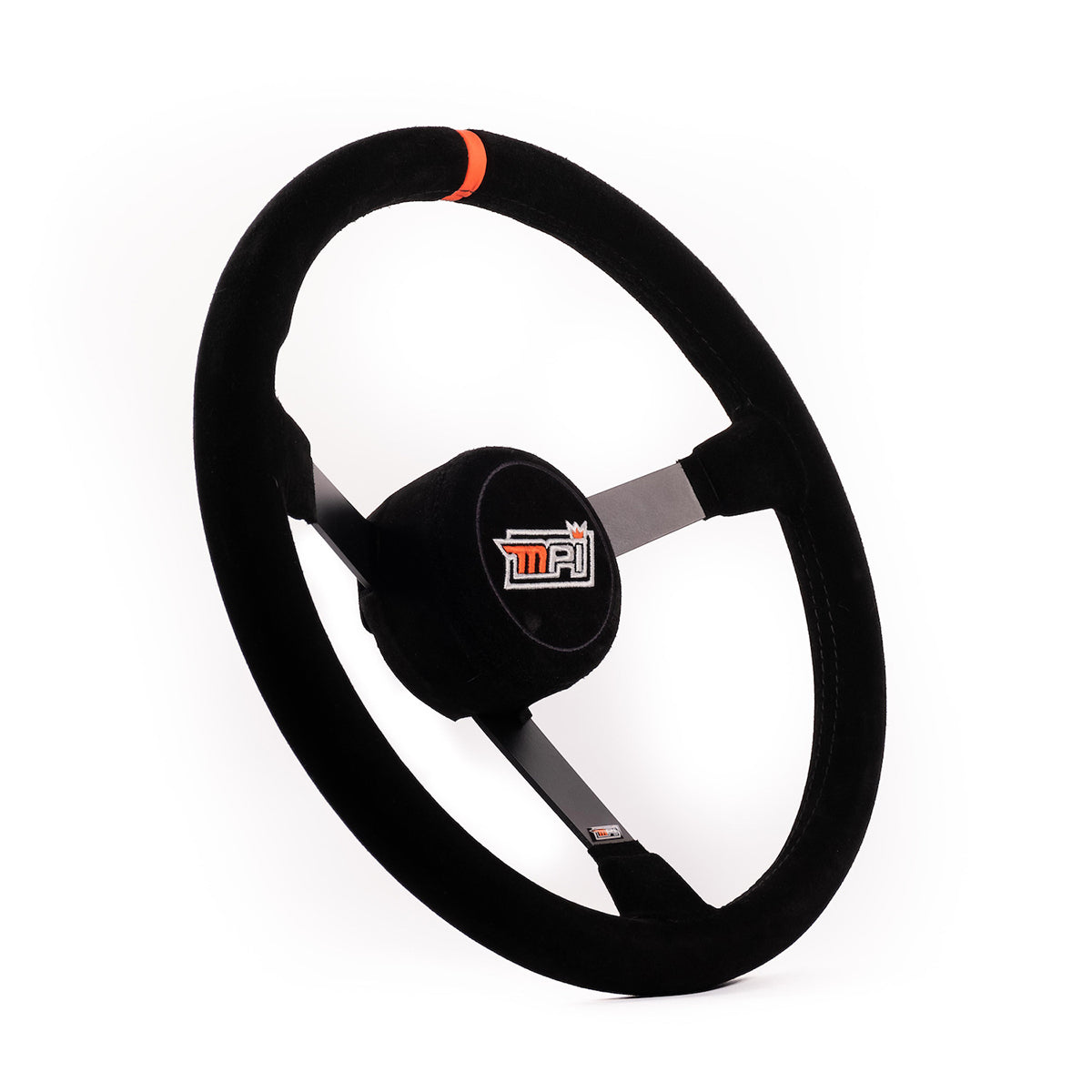 15in 3-Bolt LW Steel Whe el Suede W/Thumb Insert Steering Wheels and Components MPI