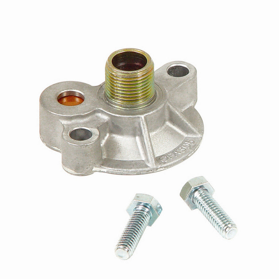 Oil Filter Adapter Chevy V8 68-86 Oil Filter Adapters and Components Mr Gasket