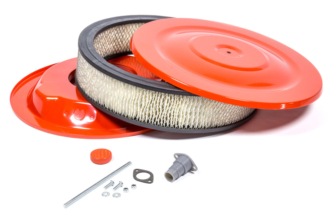 Easy Flow Air Cleaner 14 x 3 Orange Air Cleaner Assemblies and Air Intake Kits Mr Gasket