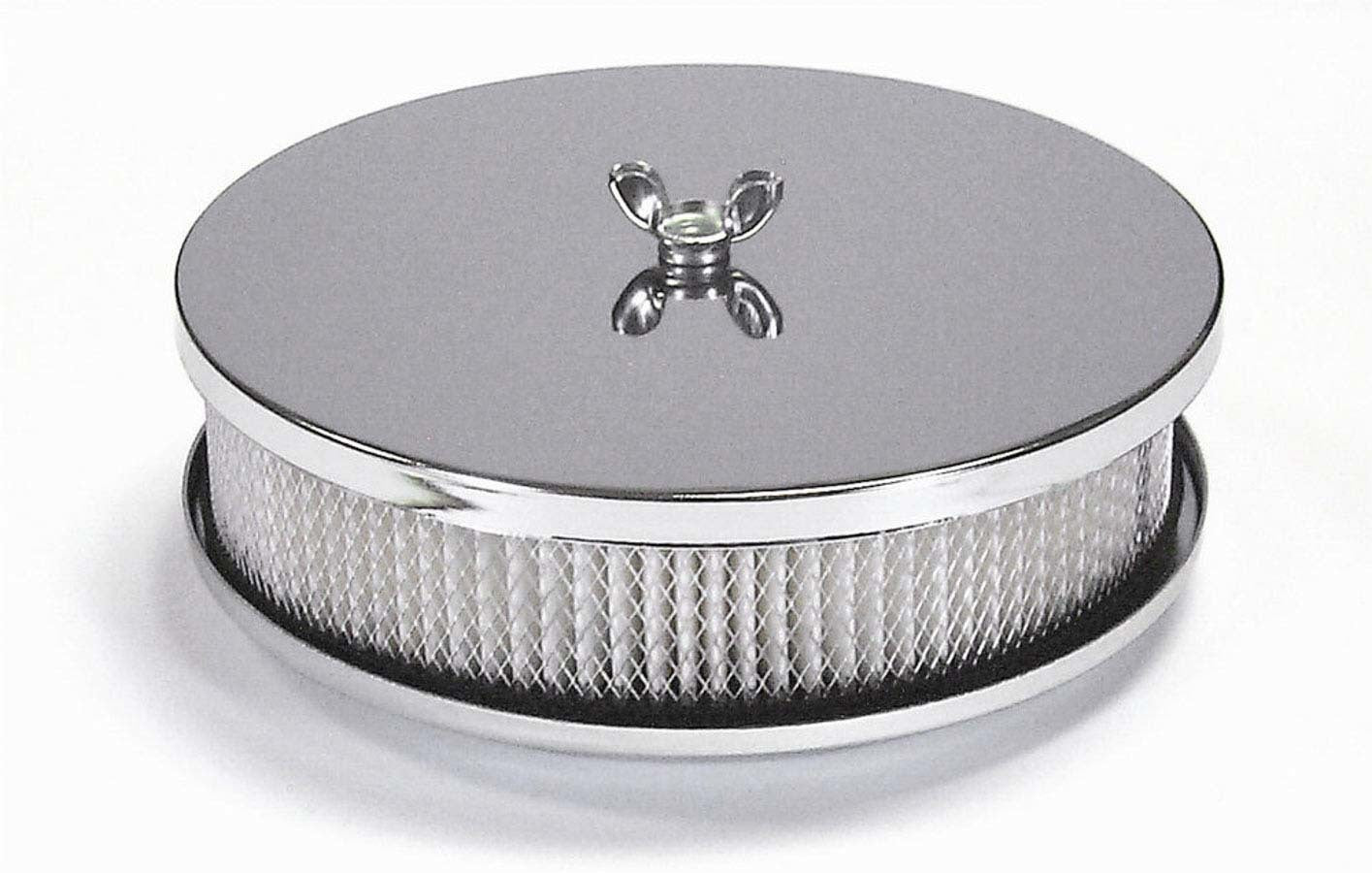 6.5in Chrome Air Cleaner Air Cleaner Assemblies and Air Intake Kits Mr Gasket