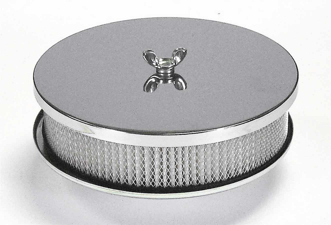 2bbl Chrome Air Cleaner Air Cleaner Assemblies and Air Intake Kits Mr Gasket