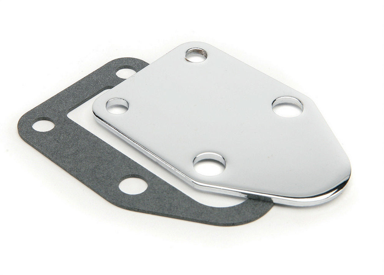 Fuel Pump Block-Off Plat Fuel Pump Block-Off Plates Mr Gasket
