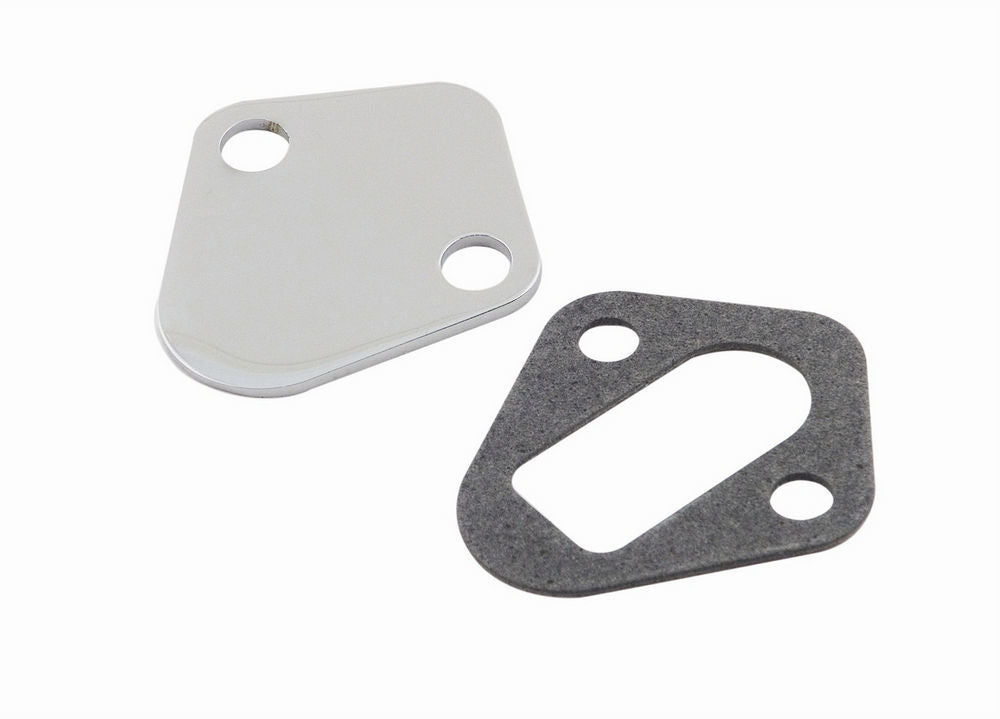 Fuel Pump Block-Off Plat Fuel Pump Block-Off Plates Mr Gasket