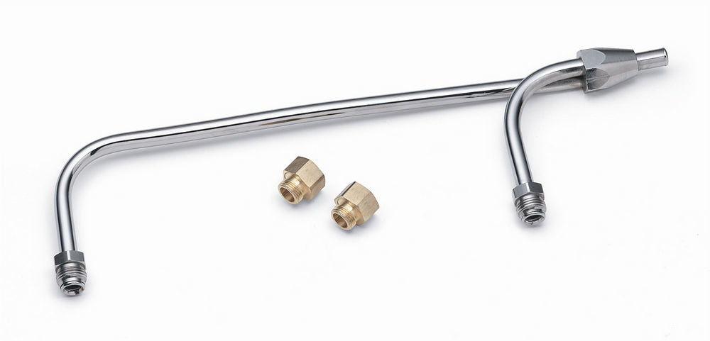 Chrome Plated Fuel Line (Fits Demon Carbs) Carburetor Fuel Lines/Logs Mr Gasket