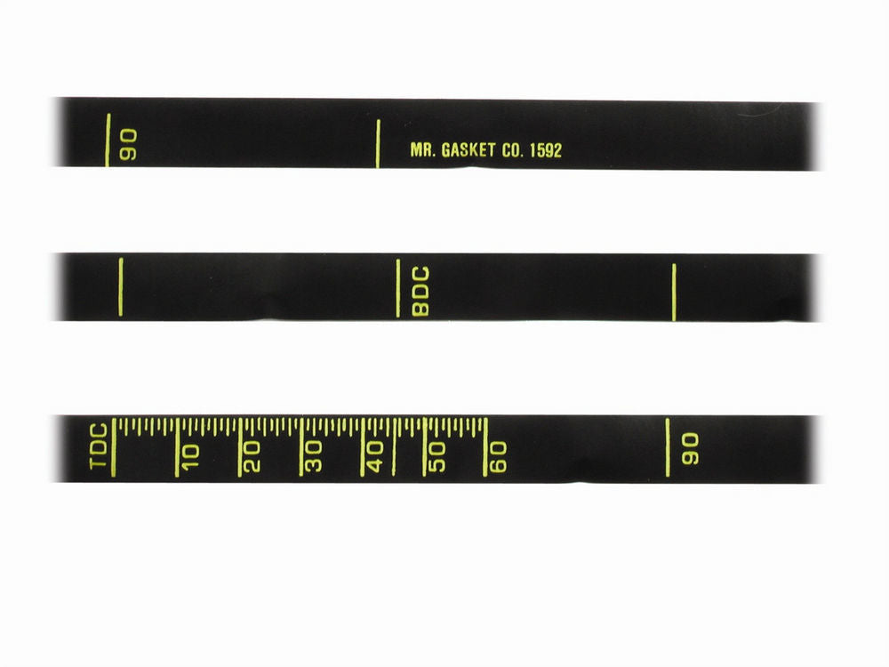 SBC 6in Timing Tape Timing Tape Mr Gasket