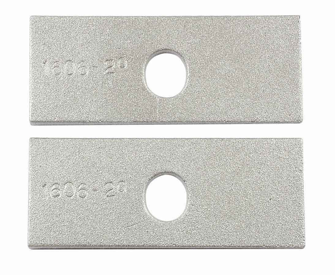 Leaf Spring Shims 1pr 2 Degree Pinion Angle Shims Mr Gasket