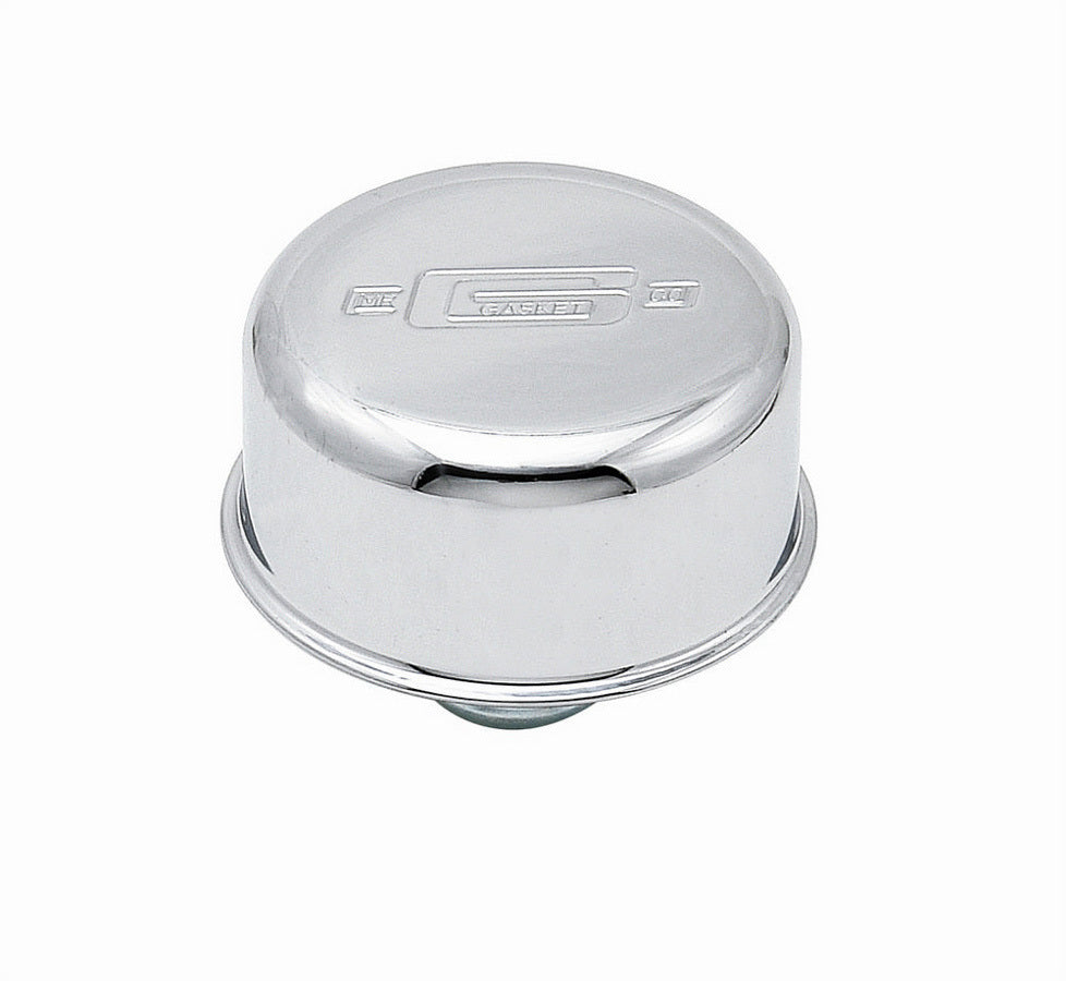 Chrome Breather Push-On Valve Cover Breathers and Components Mr Gasket