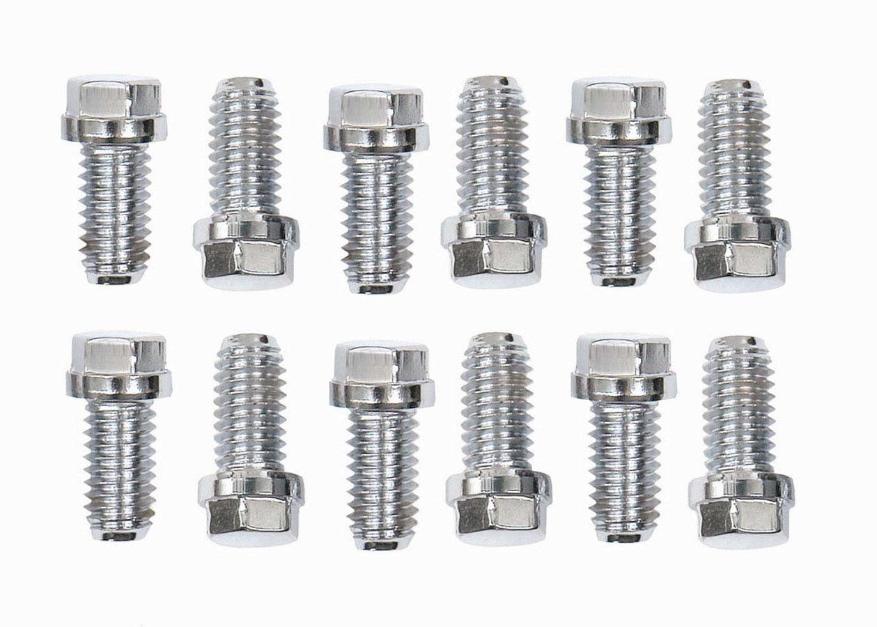 304 S/S Header Bolt Kit Hex Head 3/8-16x3/4 Exhaust Manifold/Header Fastener Kits Mr Gasket