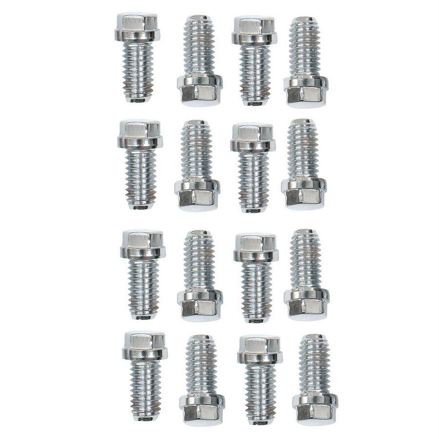 304 S/S Header Bolt Kit Hex Head3/8-16x3/4 Exhaust Manifold/Header Fastener Kits Mr Gasket