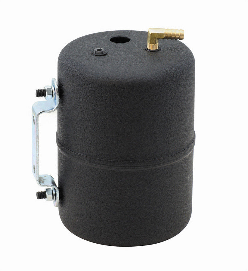 Vacuum Canister-Black Vacuum Reservoirs Mr Gasket