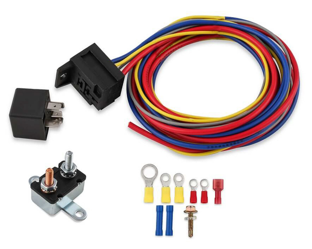 Fuel Pump Relay Kit - 30-Amp Relays/Relay Kits Mr Gasket