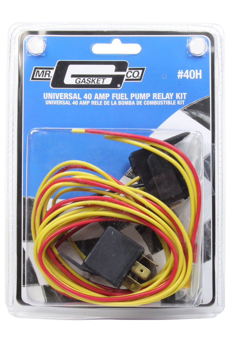 40amp Electric Fuel Pump Relay Kit Relays/Relay Kits Mr Gasket