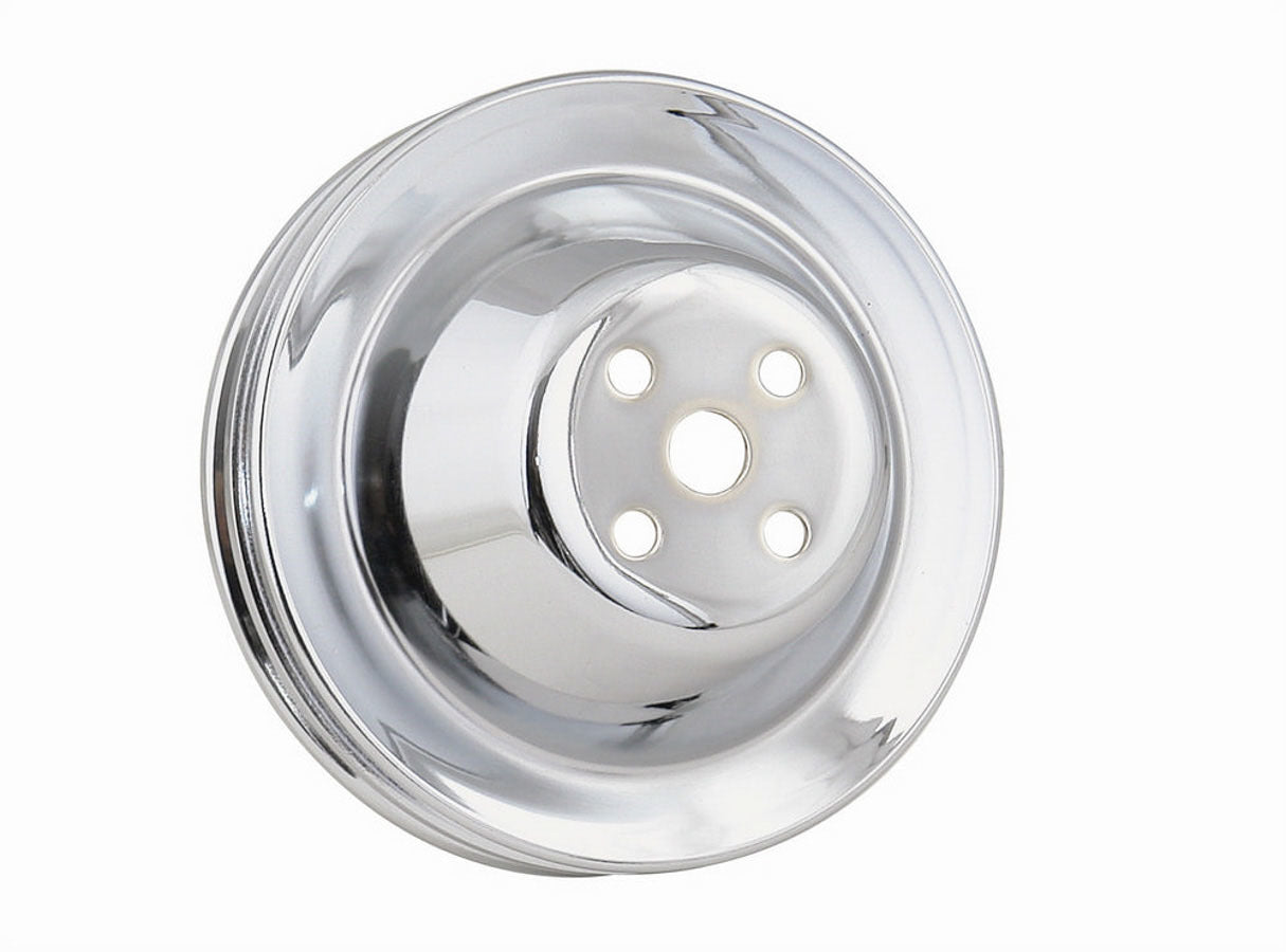 Chrm.W-Pump Dbl.Pulley Water Pump Pulleys Mr Gasket