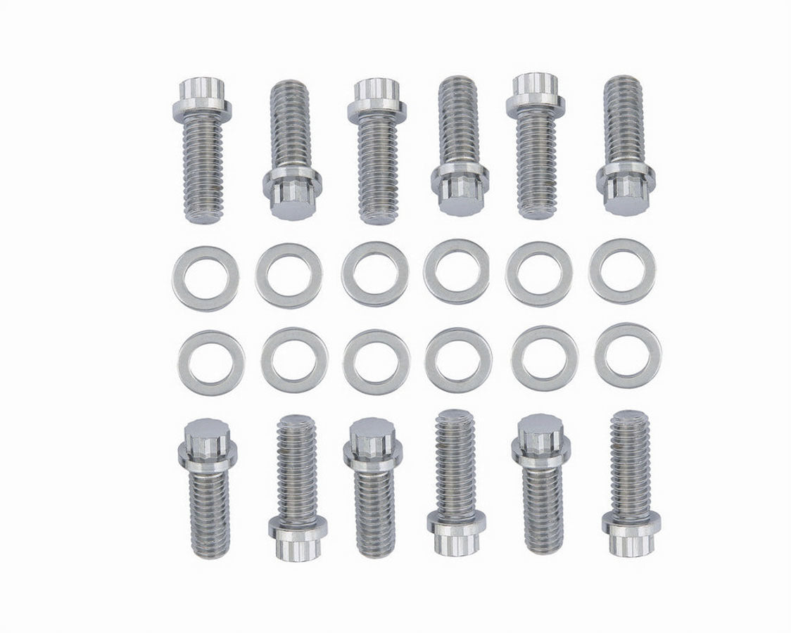 Chrome Intake Bolts Intake Manifold Fastener Kits Mr Gasket