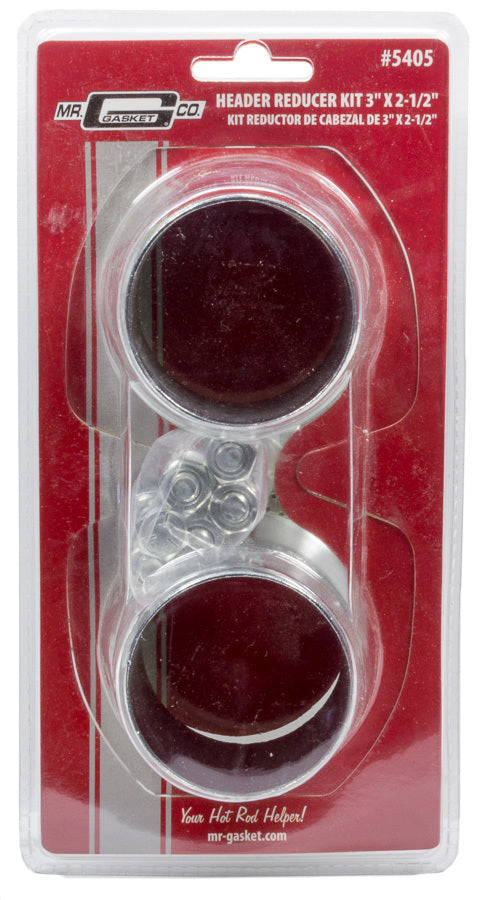 Header Reducer Kit 3.000in to 2.500in Exhaust, Mufflers & Tips Mr Gasket