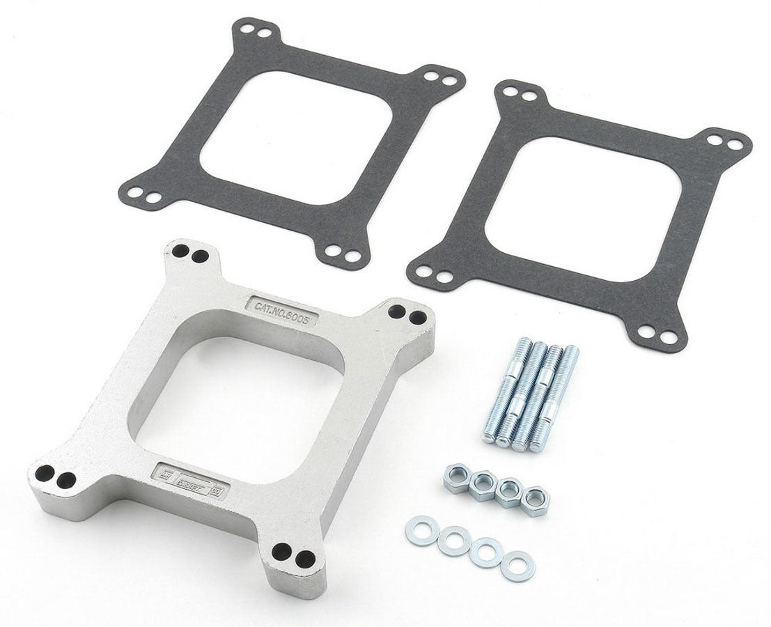1in. Open Center Carb Spacer Aluminum Carburetor Adapters and Spacers Mr Gasket