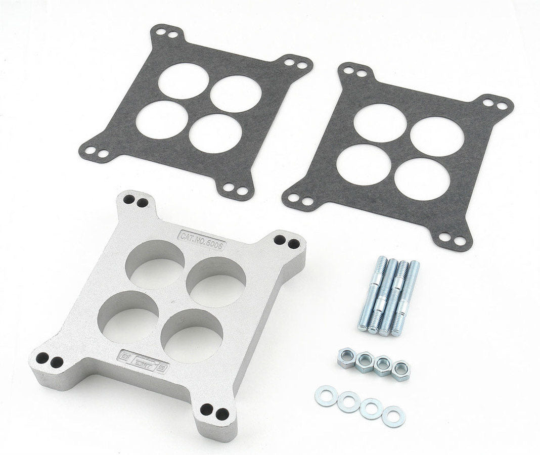 1in 4-Hole Carb. Spacer Carburetor Adapters and Spacers Mr Gasket