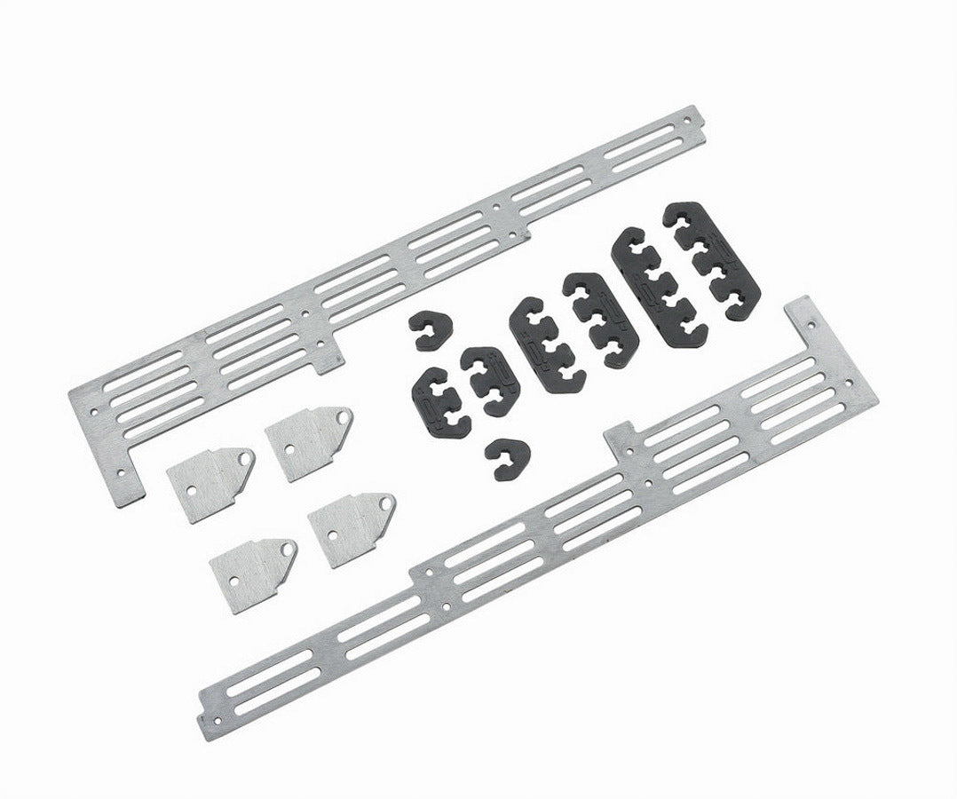 Alum Plug Wire Brkt Wire Looms Mr Gasket