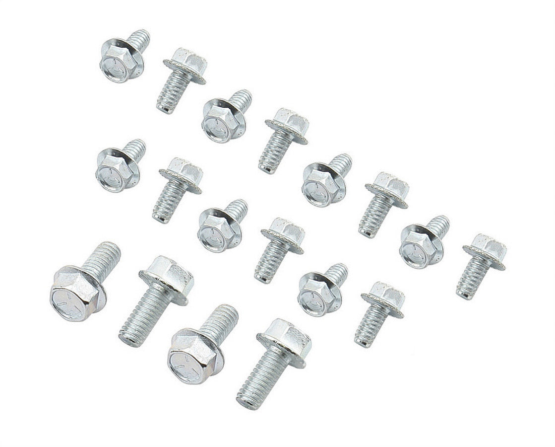 SB Chevy Oil Pan Bolts Oil Pan Fastener Kits Mr Gasket