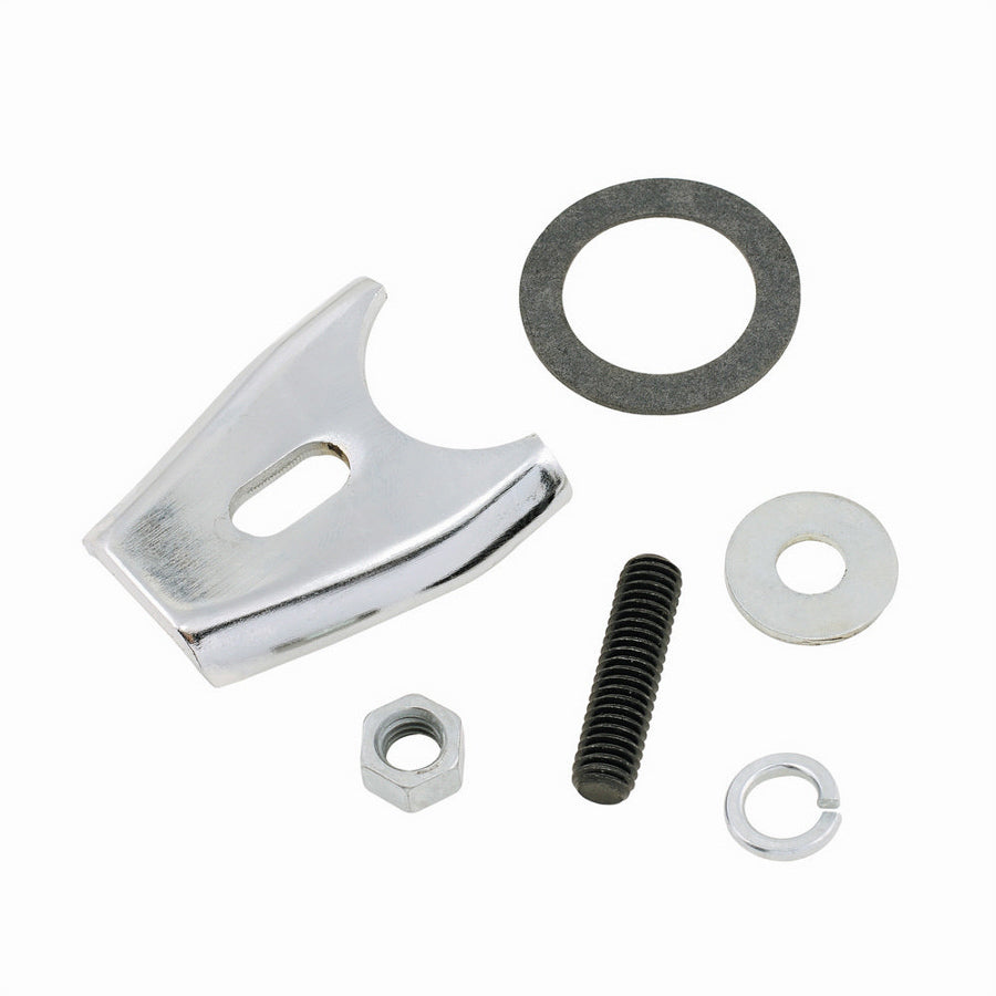 Chrome Distributor Clamp Distributor Hold Downs Mr Gasket