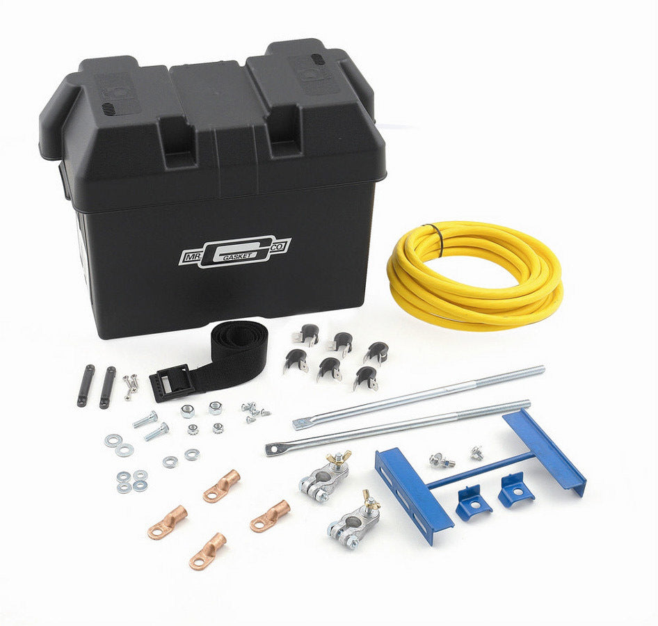 Trunk Mount Battery Kit Battery Relocation Kits Mr Gasket