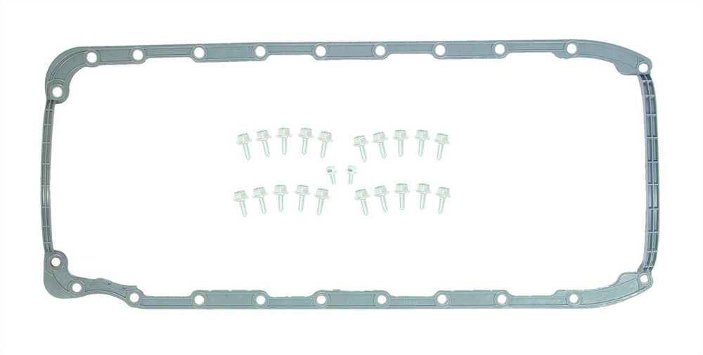 1-Piece Oil Pan Gasket BBC 396-454 Oil Pan Gaskets Mr Gasket