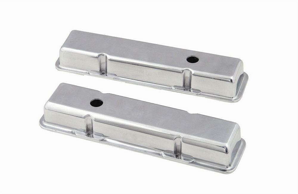 Valve Cover Short w/ Baffle Valve Covers Mr Gasket