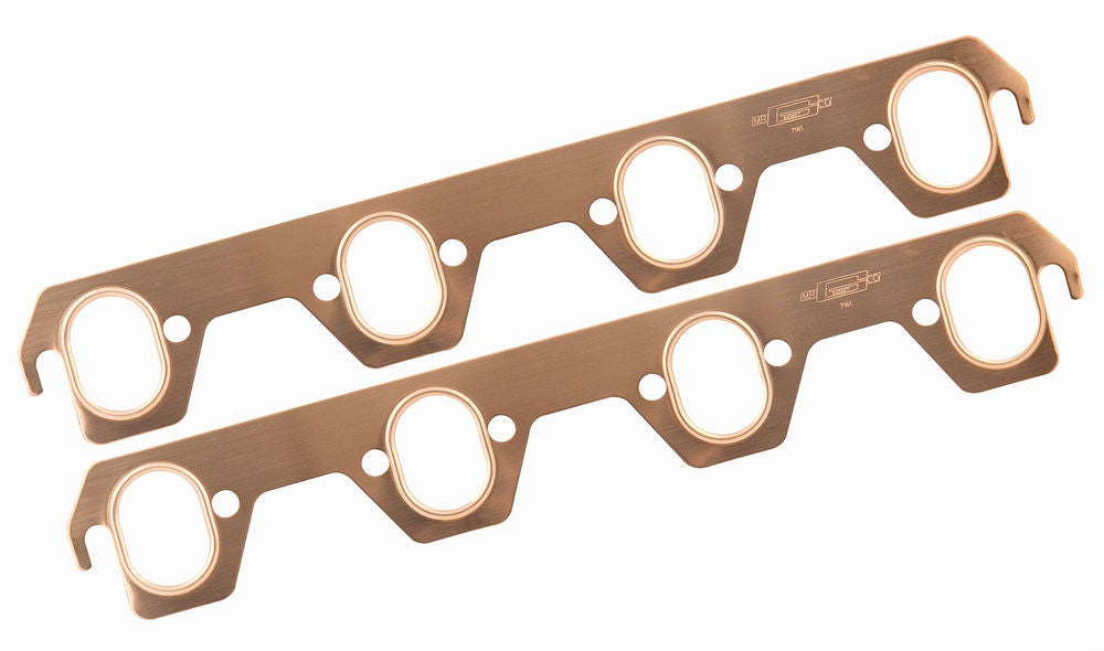Copperseal Exh Gasket SB Ford (Pair) Exhaust Header/Manifold Gaskets Mr Gasket