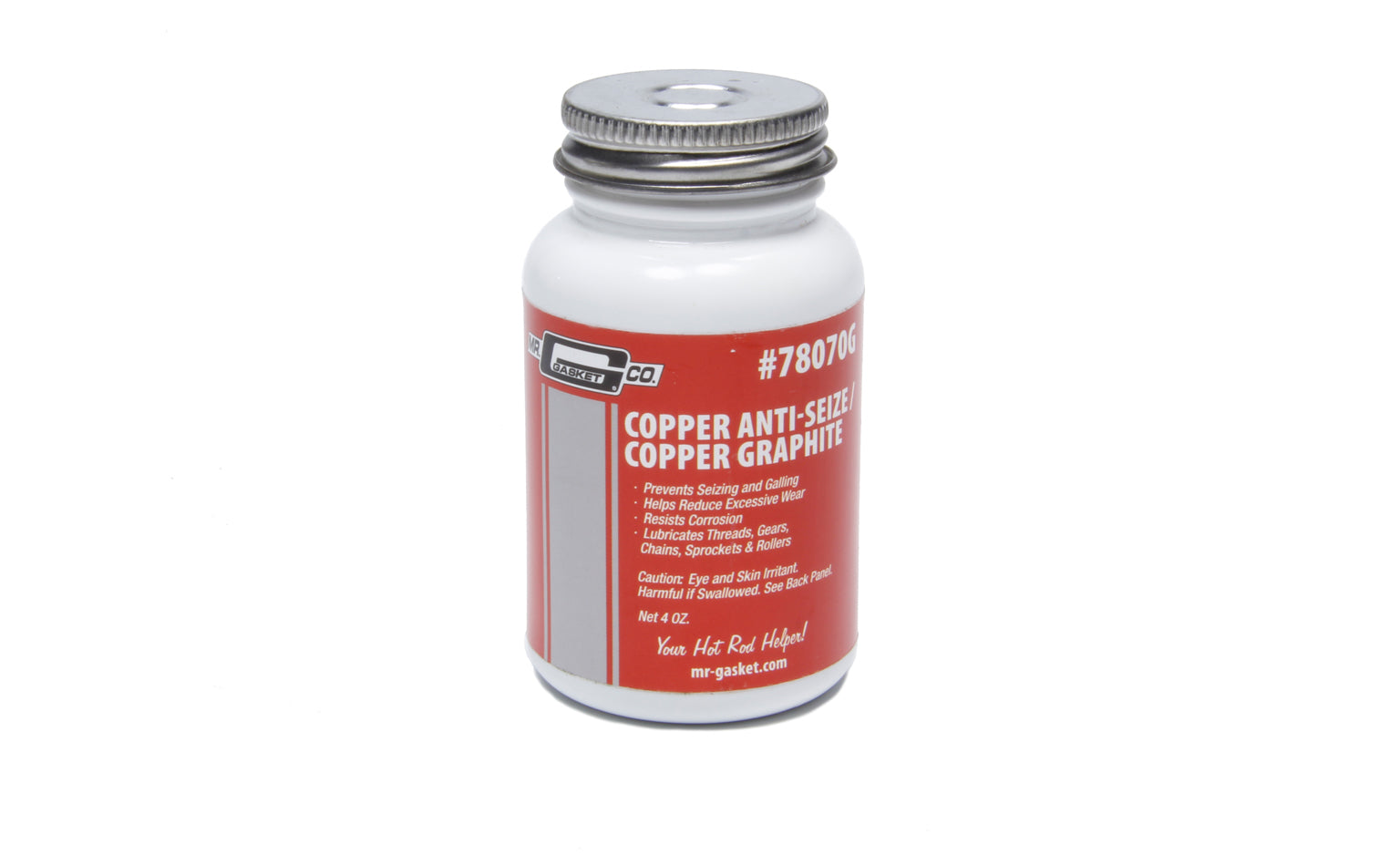 Copper Anti-Seize - 4oz Jar w/Brush Anti Seize Mr Gasket