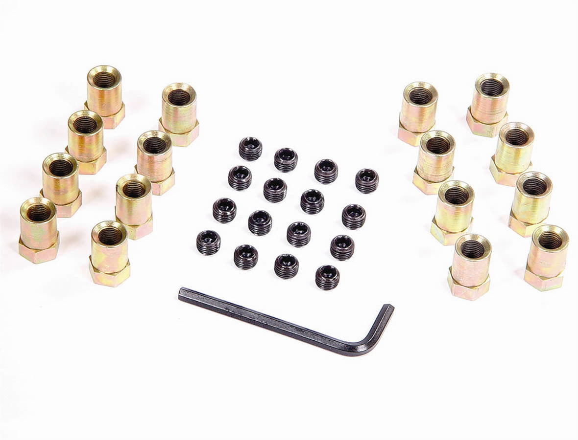 Aluminum Rocker Nuts Rocker Arm Fastener Kits Mr Gasket