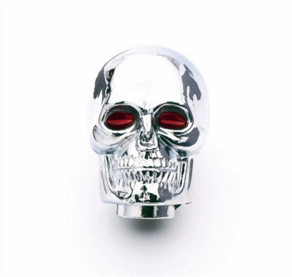 Chrm. Skull Shifter Knob Shifter Knobs Mr Gasket