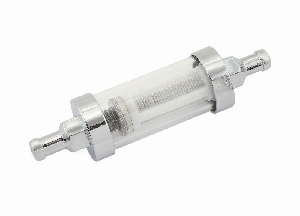 5/16in Clear View Fuel Filter Fuel Filters and Components Mr Gasket