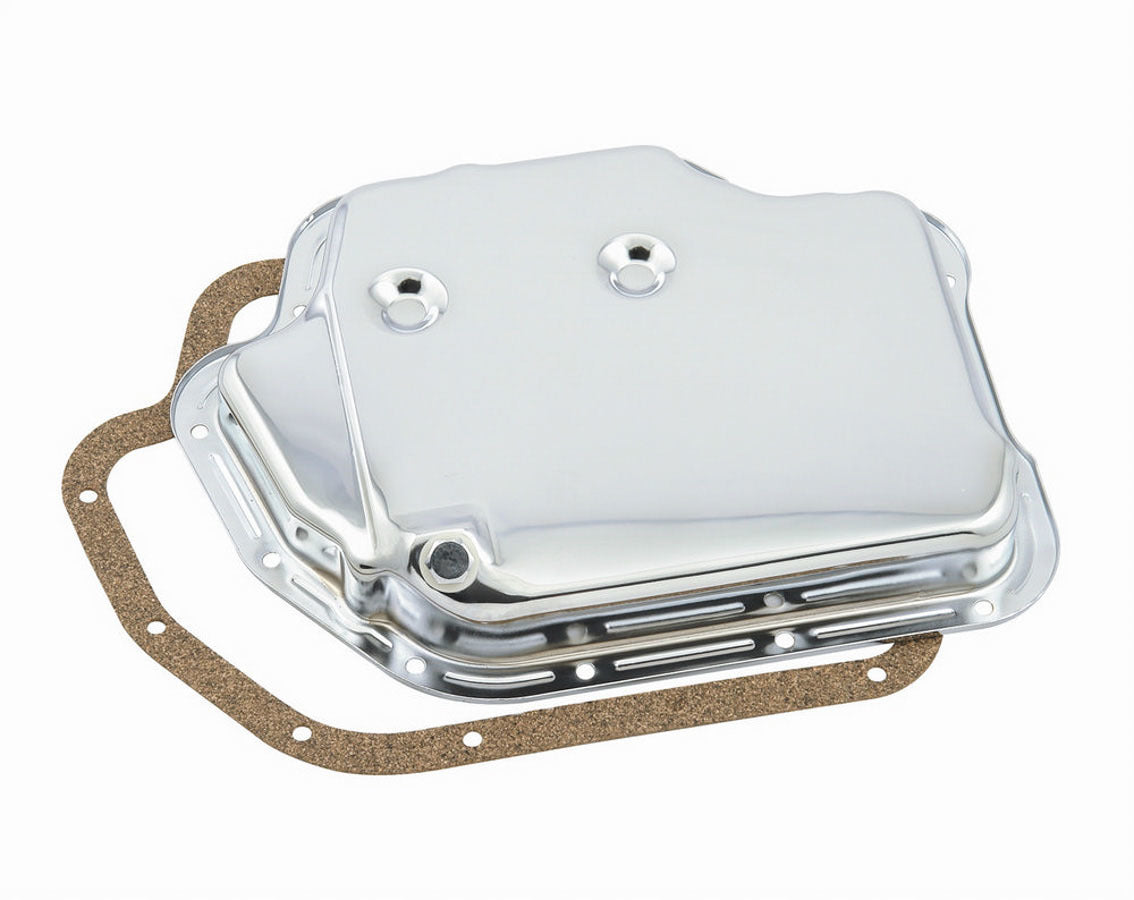 TH400 Chrome Trans Pan Automatic Transmission Pans Mr Gasket