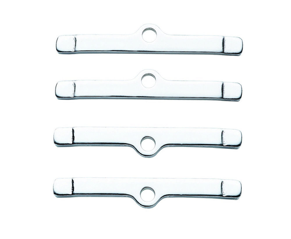 Chrome Valve Cover Clamp Valve Cover Hold-Down Tabs Mr Gasket