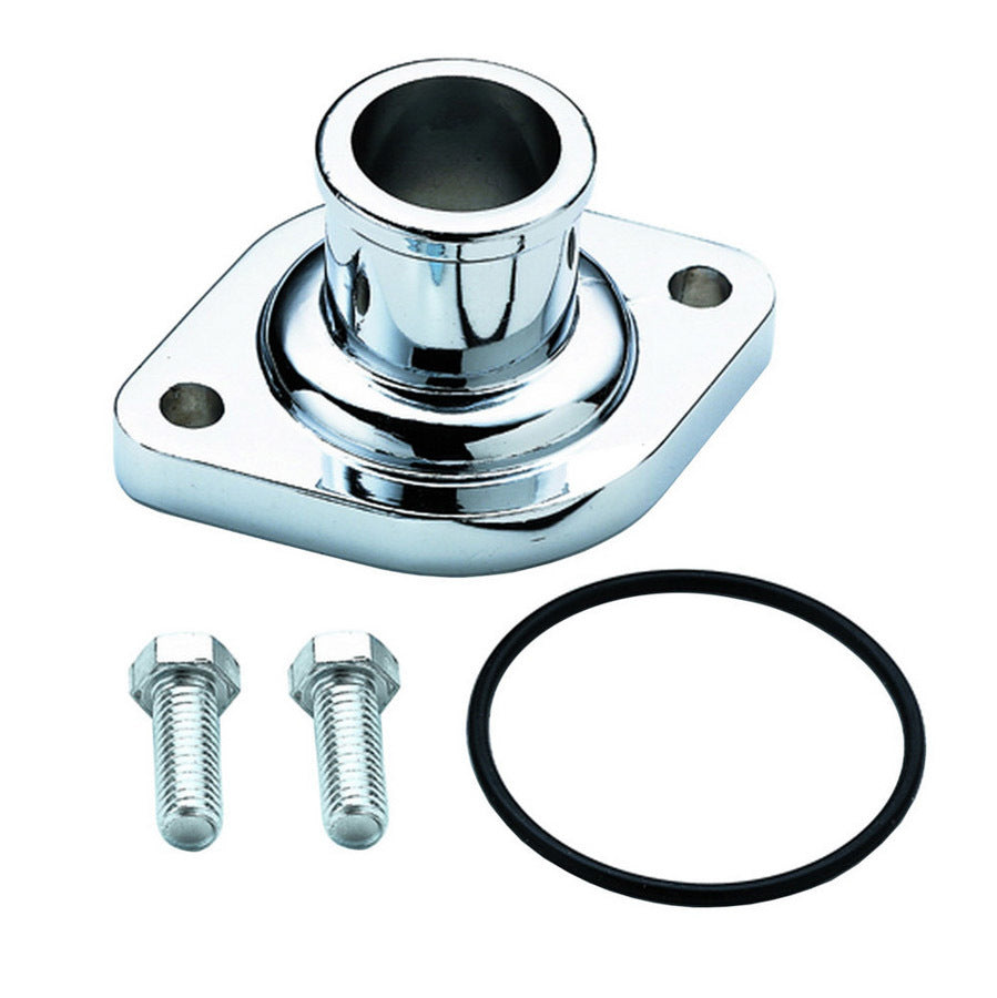 Chrome Water Neck mopar Water Necks - Thermostat Housings Mr Gasket