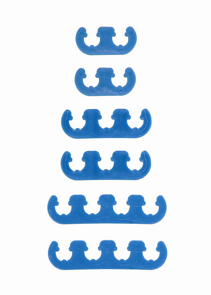 Wire Separator Blue Plastic Wire Looms Mr Gasket