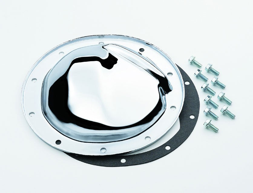 Differential Cover Kit Chrome GM 7.5in Ring Gea Differential Covers Mr Gasket