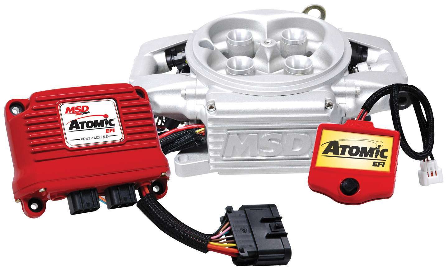 Atomic EFI Basic Kit w/o Fuel Pump Electronic Fuel Injection Systems MSD