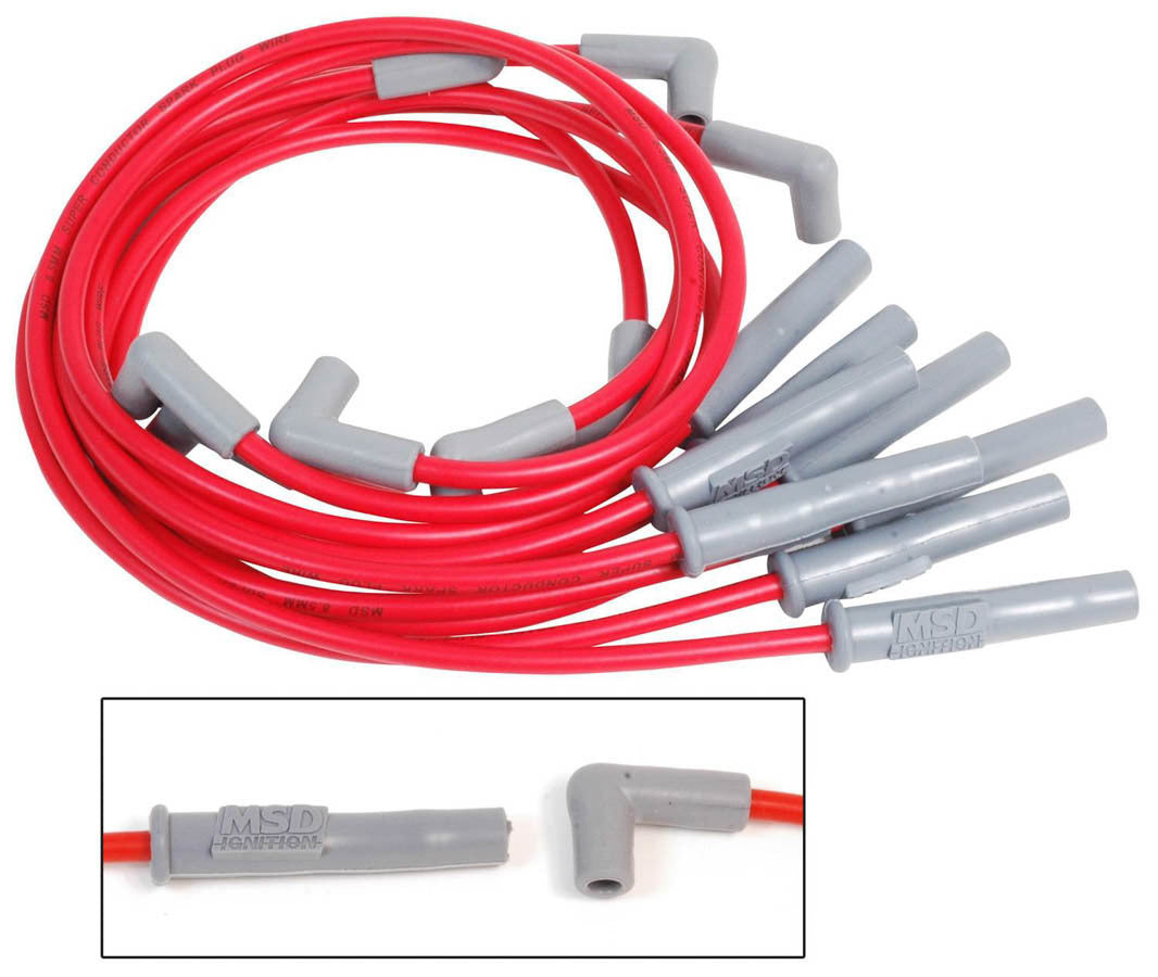 Sb Ford Wires - Hei Spark Plug Wires MSD