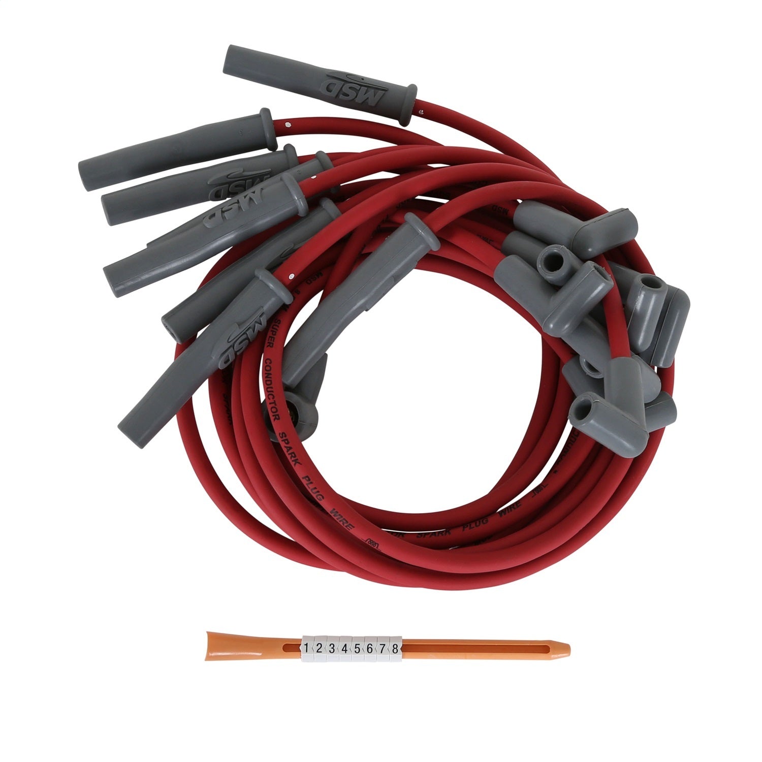 Plug Wire Set Ford 351M-400 Spark Plug Wires MSD