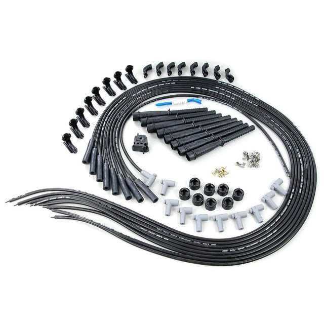 8.5MM Spark Plug Wire Set - Black Spark Plug Wires MSD