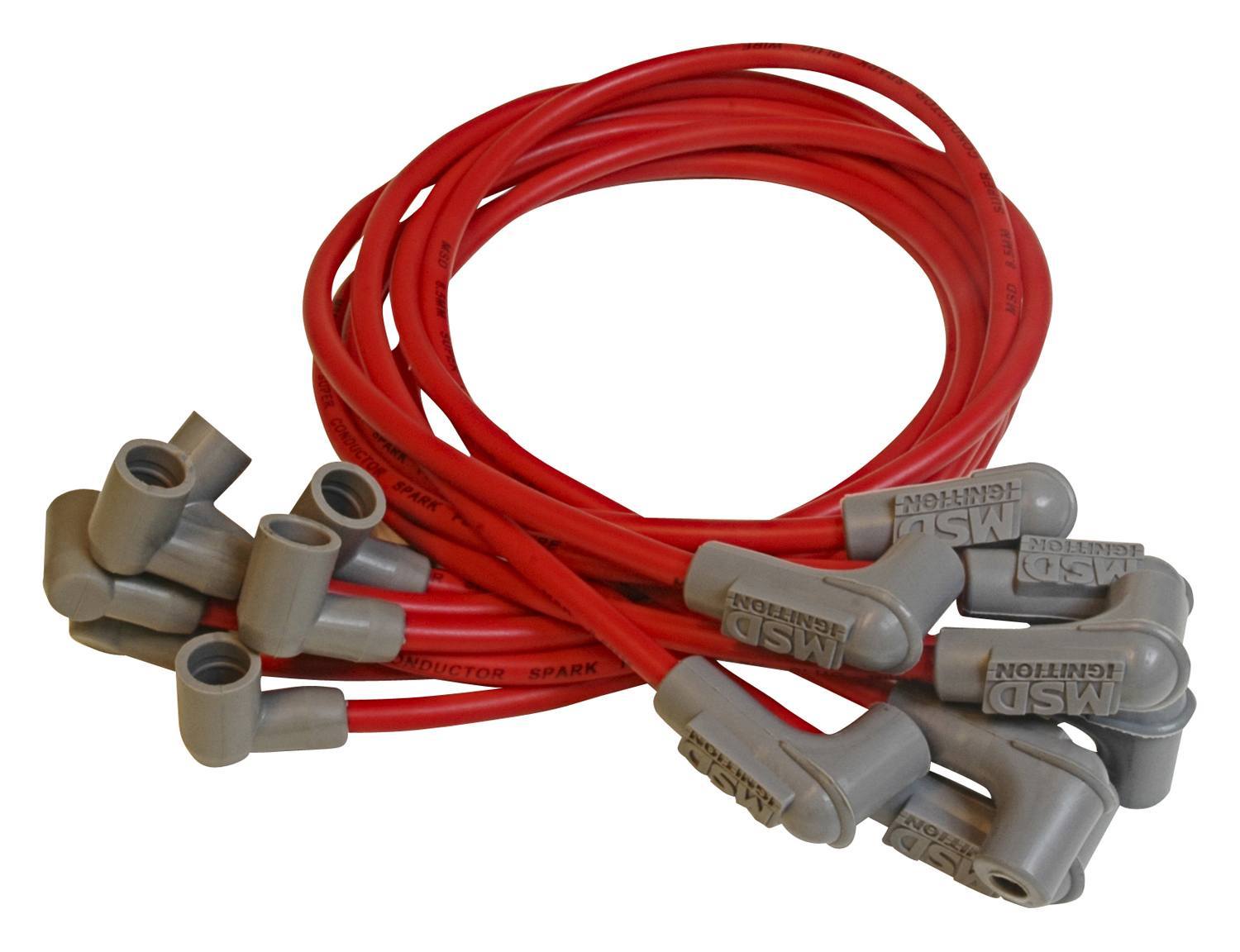 Sbc Wires Over Vlv Cover Spark Plug Wires MSD