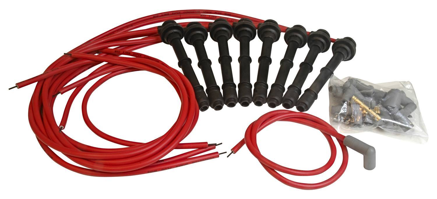 8.5mm Wire Set - Ford 4.6/5.4L- Universal Spark Plug Wires MSD