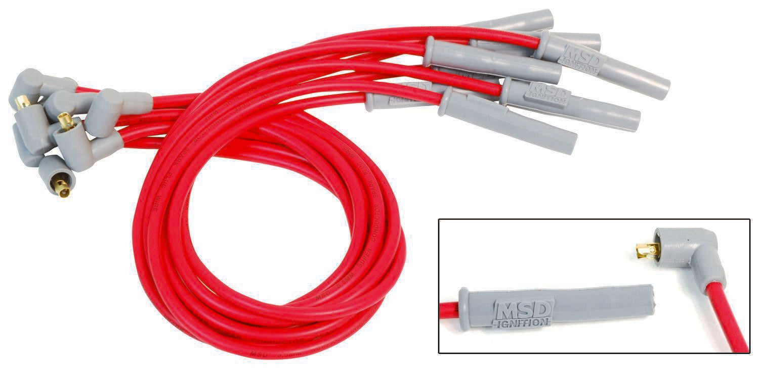 8.5MM Wire Set - 79-92 22R Toyota Truck Spark Plug Wires MSD