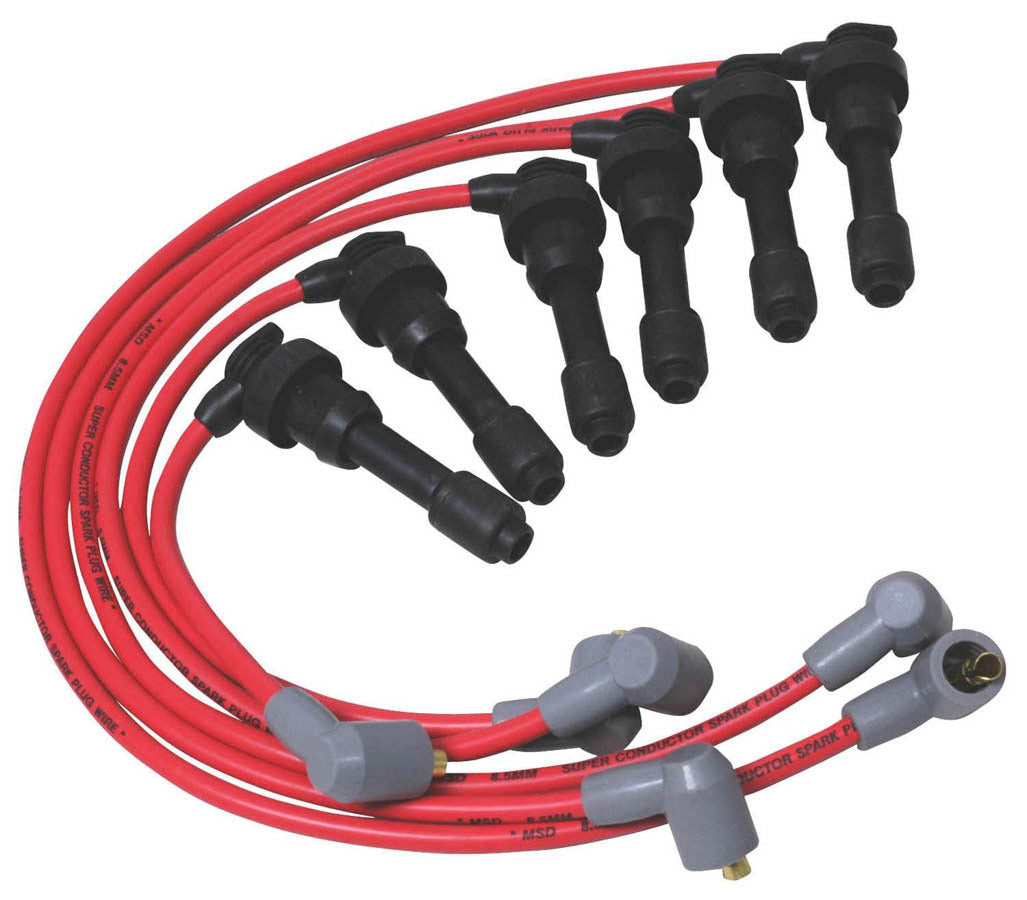 8.5MM Wire Set - '92-96 Mitsubushi V6 Spark Plug Wires MSD