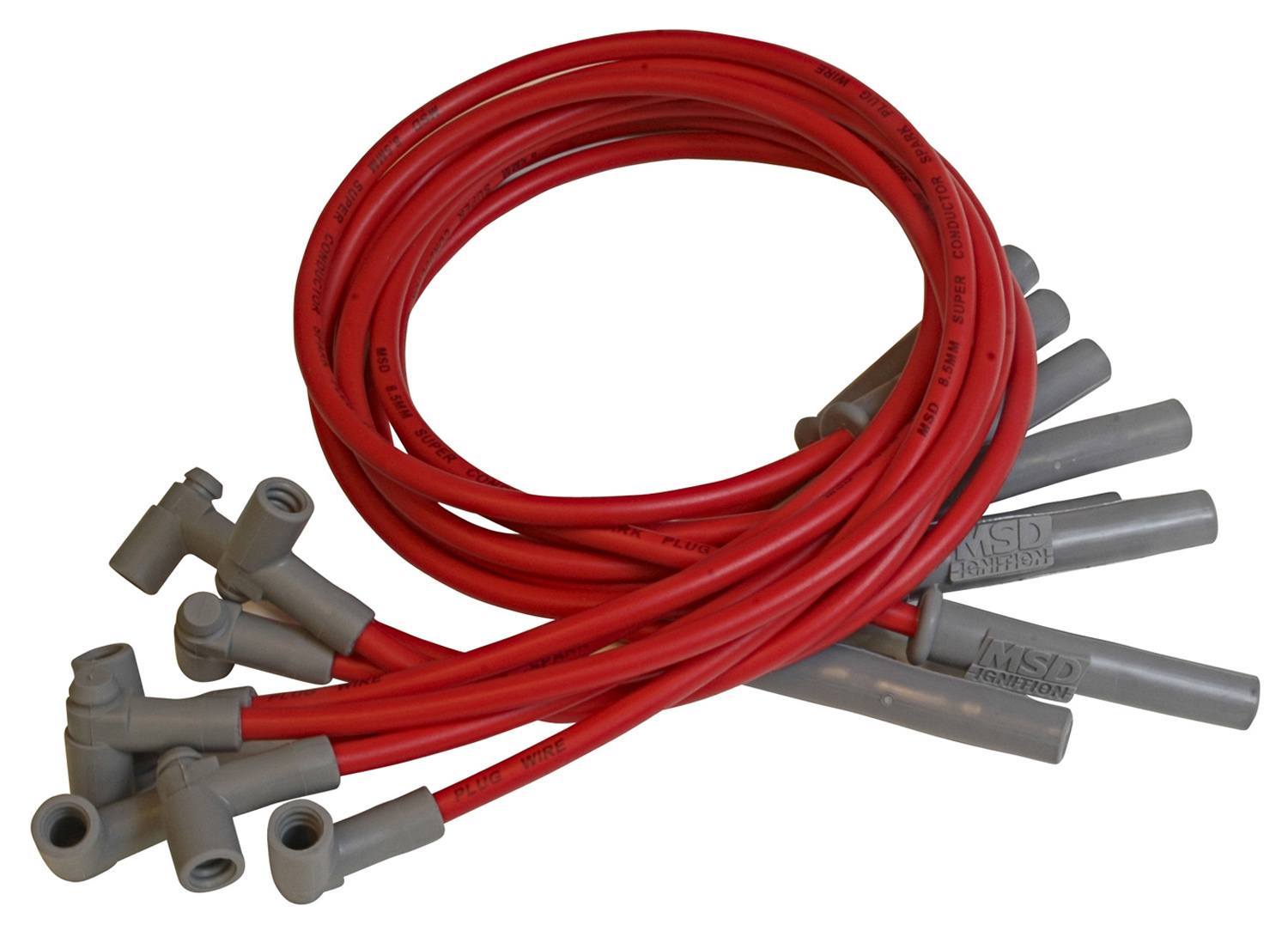 BBM 8.5mm Plug Wire Set Spark Plug Wires MSD