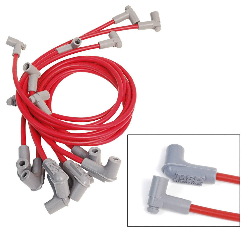 8.5MM Wire Set - 98-00 Camaro 3.8L V6 Spark Plug Wires MSD