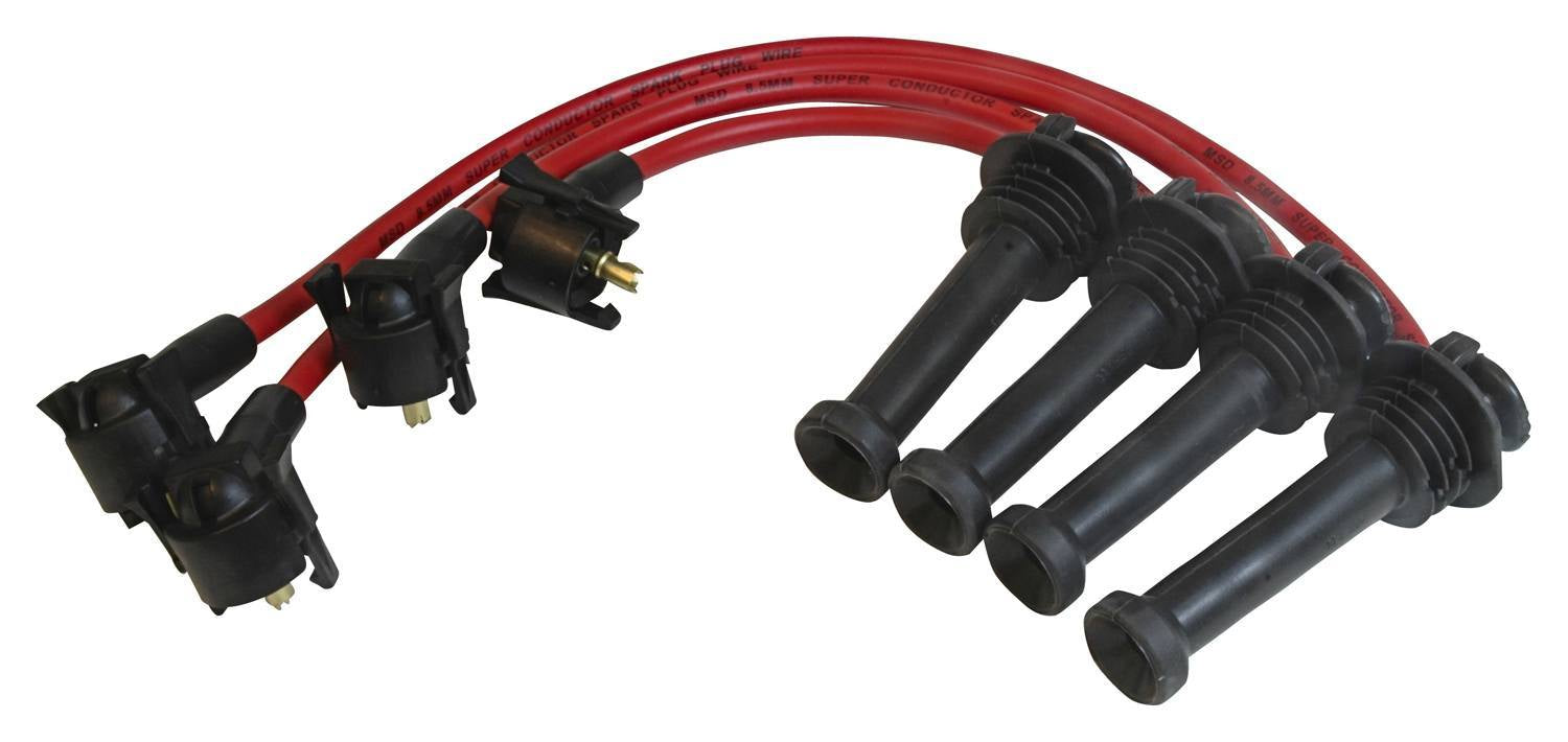 Ford ZX-2 8.5mm Plug Wire Set Spark Plug Wires MSD