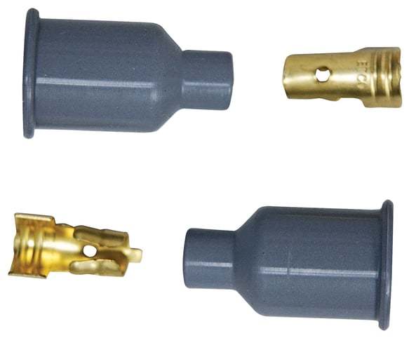 Straight Distributor Boots- 2 Per Card Spark Plug Boots MSD